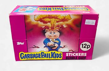 1985 Topps Garbage Pail Kids Stickers Bubble Gum 12p
