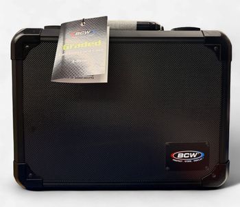 Graded Latching Card Case 3-Row Black