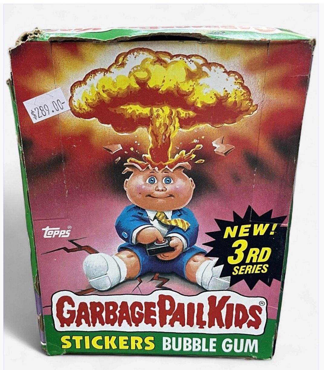 Topp’s Garbage Pail Kids Series 3 Stickers Bubble Gum Wax Packs Topp’s Garbage Pail Kids Series 3 Stickers Bubble Gum Wax Packs