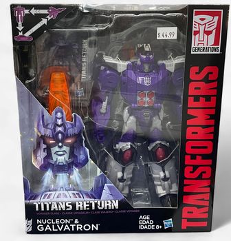 Transformers Generations Titans Return Nucleon & Galvatron
