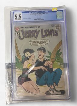 Adventures of Jerry Lewis #70 Comic CGC Universal Grade 5.5