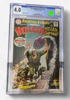 Our Fighting Forces #113 Comic CGC Universal Grade 4.0