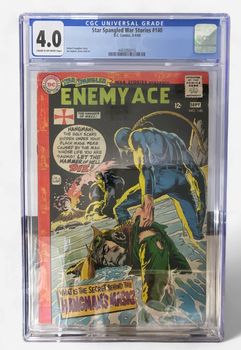 Star Spangled War Stories #140 Comic CGC Universal Grade 4.0