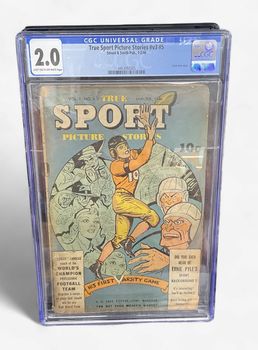 True Sport Picture Stories #v3 #5 CGC Universal Grade 2.0