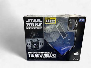 Star Wars Transformers 01 Tie Advancedx1 Darth Vader