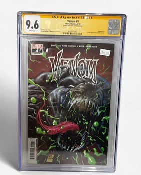 Venom #9 Graded Comic CGC Signature Series 9.6
