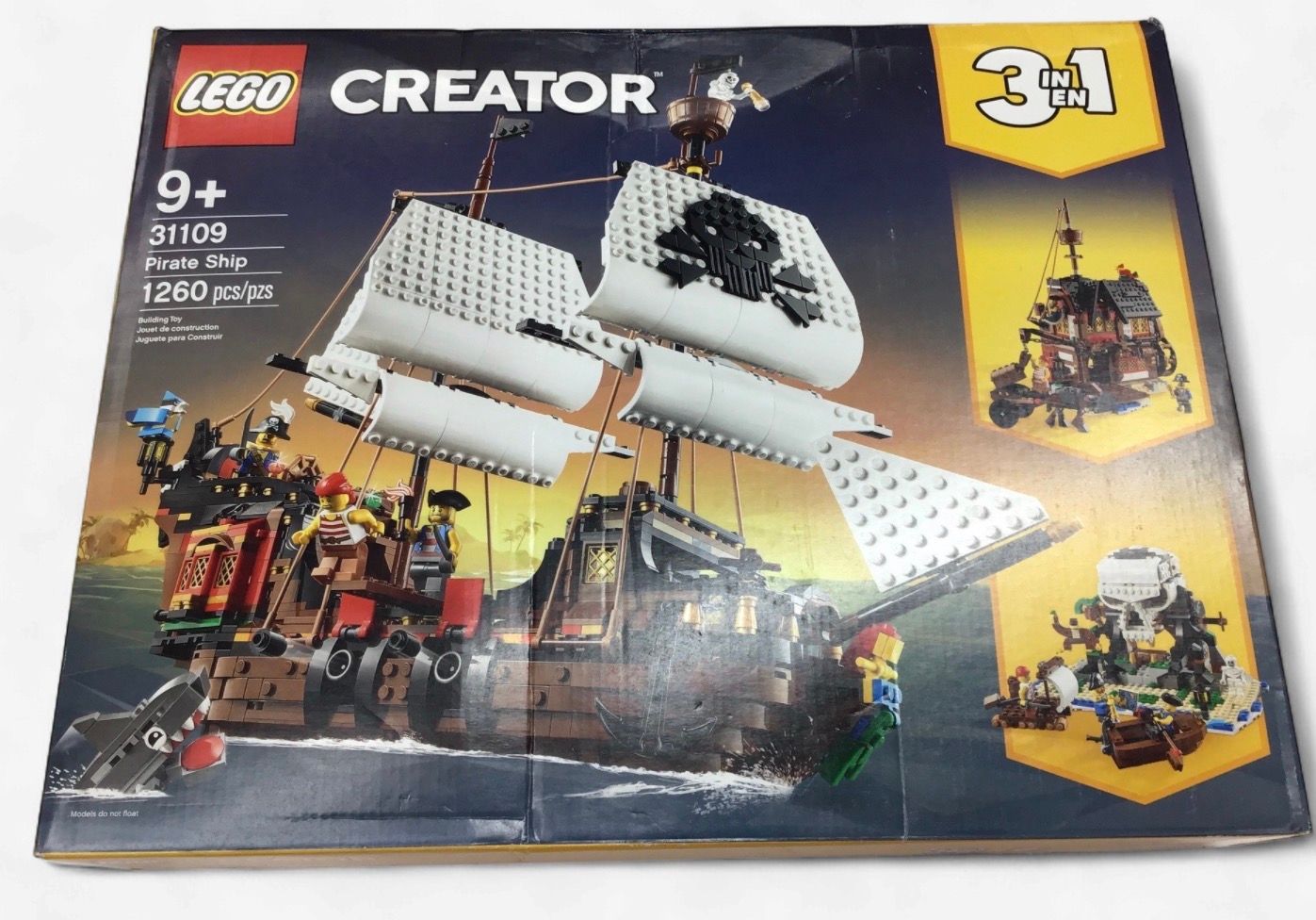 Lego 3 in 1 creator pirate ship