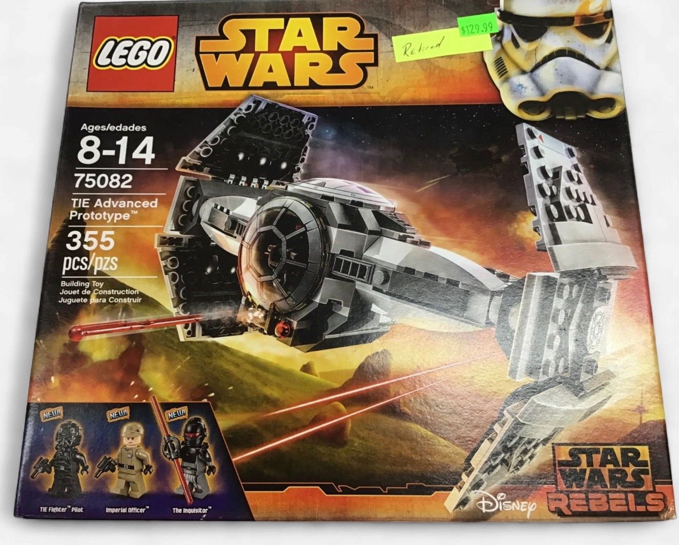 Lego Star Wars Tie Advanced Prototype