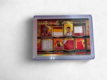 2025 Leaf Franchise 4 Glory of the Game Memorabilia Card TF-11