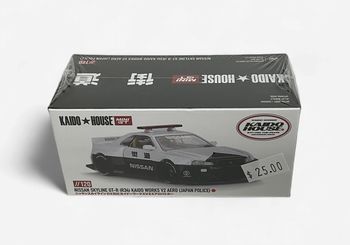 Kaido House Mini GT //120 Nissan Skyline GT-R (R34) Kaido Works V2 Aero (Japan Police)