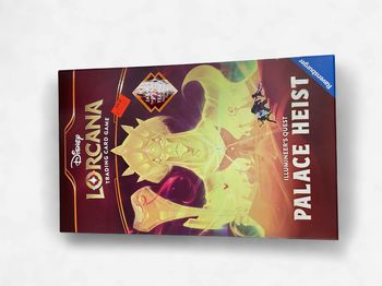 Disney Lorcana (illumineer's quest , palace heist) game box