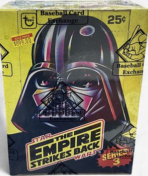 1980 Star Wars Empire Strikes Back Series 3 Unopeded Wax packs