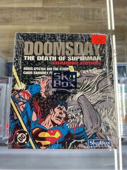 1991 SkyBox Doomsday The Death Of Superman Factory Sealed