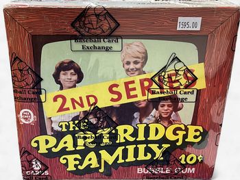 Partridge Family Series 2 Wax Box Sealed