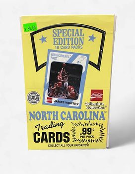 Special Edition 18 card packs North Carolina Trading Cards Collegiate Collection