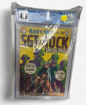 Our Army at War # 204 Comic CGC Universal Grade 4.5