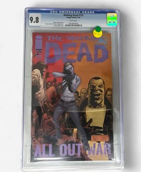 The Walking Dead #125 Graded Comic CGC Universal Grade 9.8