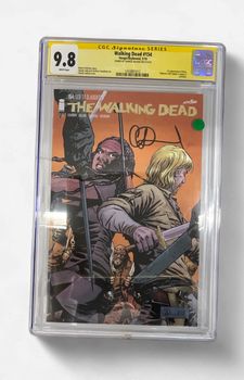 The Walking Dead #154 Graded Comic CGC Signature Series Grade 9.8”