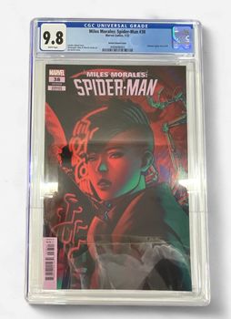 Miles Morales: Spider-Man #38 Graded Comic CGC Universal Grade  9.8