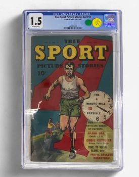 True Sport Picture Stories #v2 #12 CGC Universal Grade 1.5