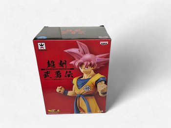 Dragon Ball Super Choukokubuyuuden Super Saiyan Goku Red Figure by Banpresto