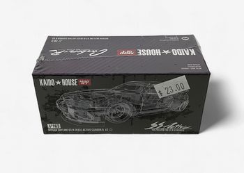 Kaido House Mini GT //163 Nissan Skyline GT-R (R33) Active Carbon R V2