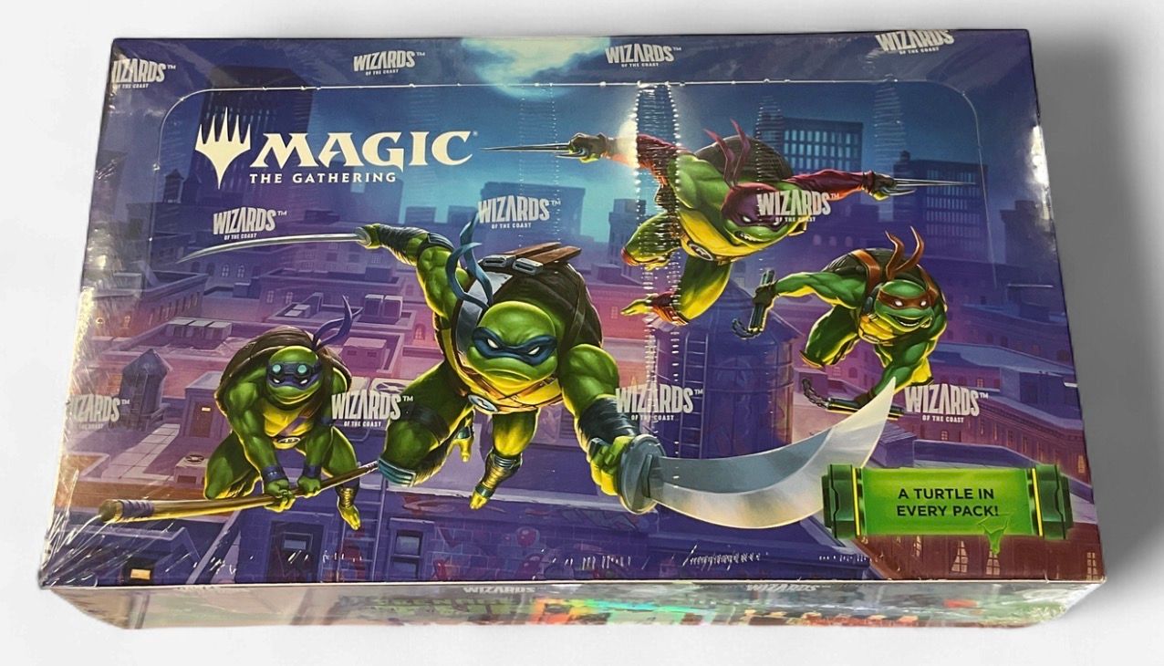 Magic the gathering, Teenage Mutant Ninja Turtles play booster box