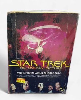 1979 Topps Star Trek The Motion Picture Full Sealed Wax Box