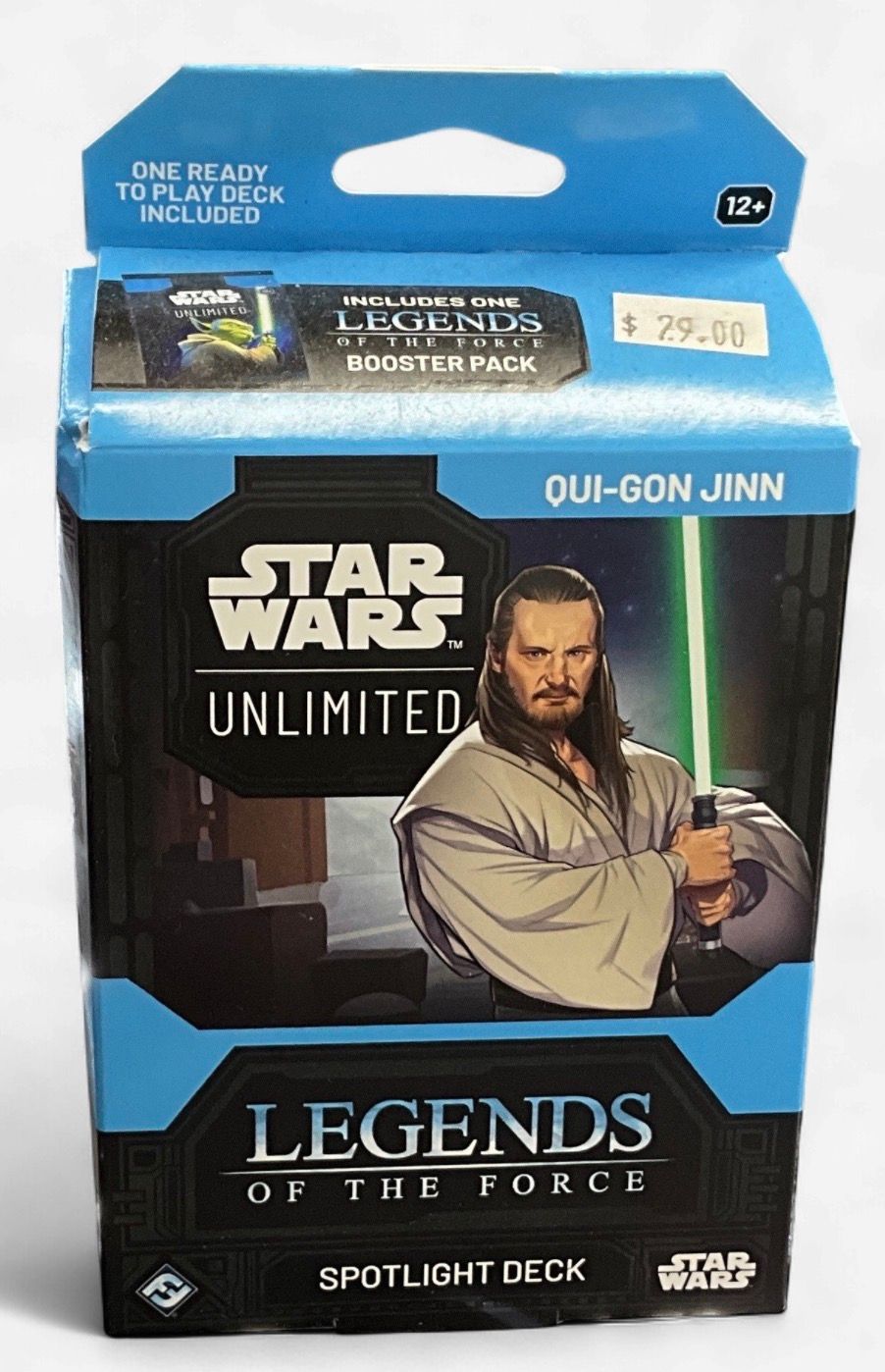 Star Wars Unlimited Legends Of The Force Spotlight Deck Qui-Gon Jinn