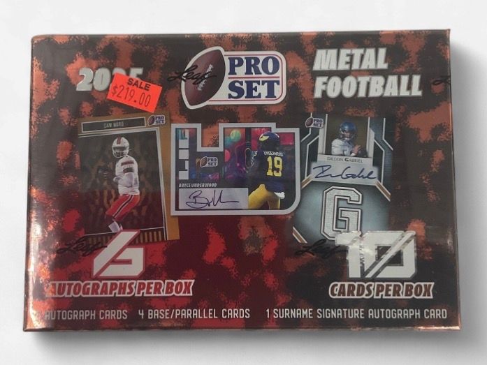 2025 Pro Set metal football