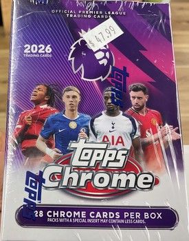 2026 Topps Chrome Sealed Box