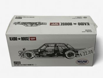 Kaido House Mini GT //122  1:64 Datsun 510 Street Nismo V2 White Factory Sealed