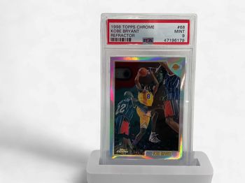 1998 Topps Chrome Kobe Bryant Refractor #68 PSA 9