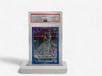 2022 Topps Chrome Cal Raleigh PSA/DNA Certified 10/10 Card