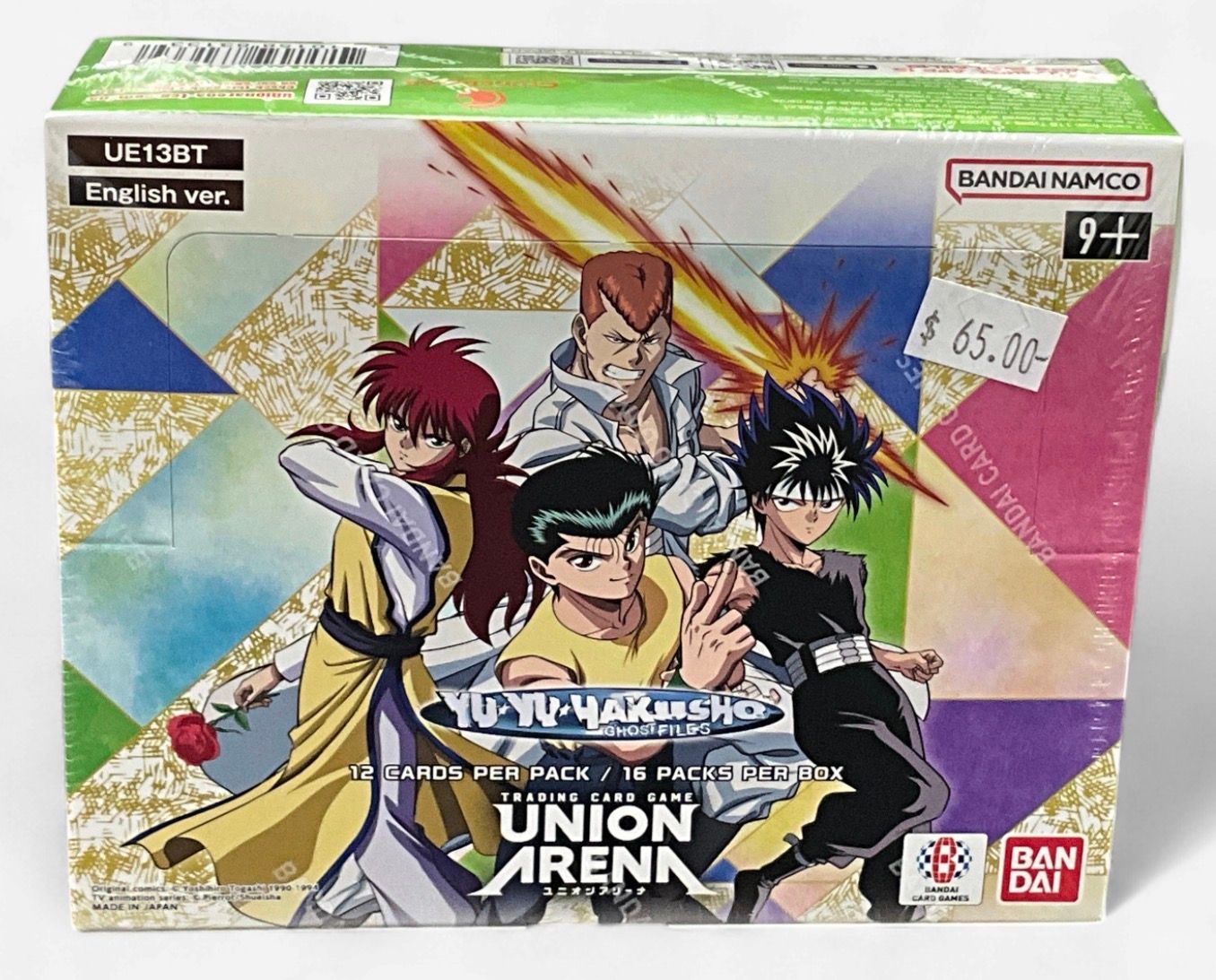 Union Arena Yu Yu Hakusho Booster Box