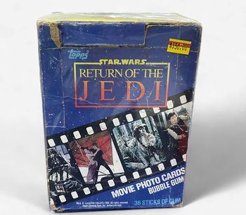 1983 Topps Star Wars Return of the Jedi Movie Photo Cards Wax Packs