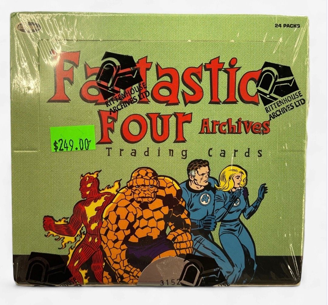 2008 Fantastic Four Archives Sealed Trading Cards 2008 Fantastic Four Archives Sealed Trading Cards