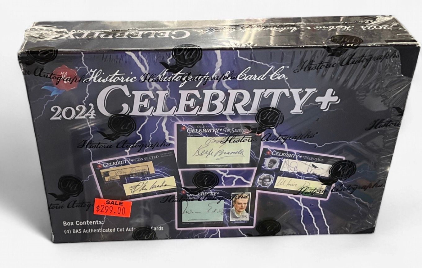 2024 Historic Autographs Celebrity Hobby Box 2024 Historic Autographs Celebrity Hobby Box