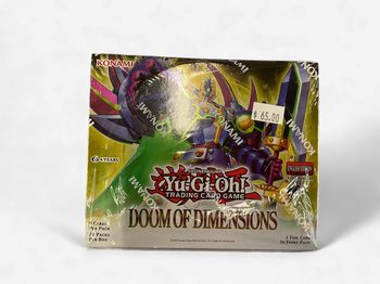 Yu-Gi-Oh Doom of Dimensions  Hobby box