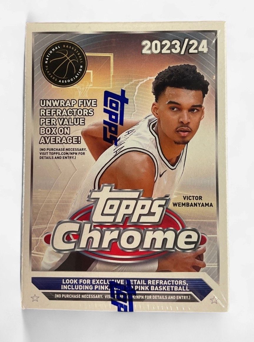 2023/24 Topps Chrome Sealed Blaster Box