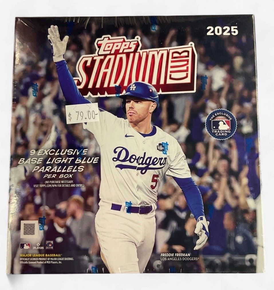2025 Topps Stadium Club Hobby Mega Box Sealed