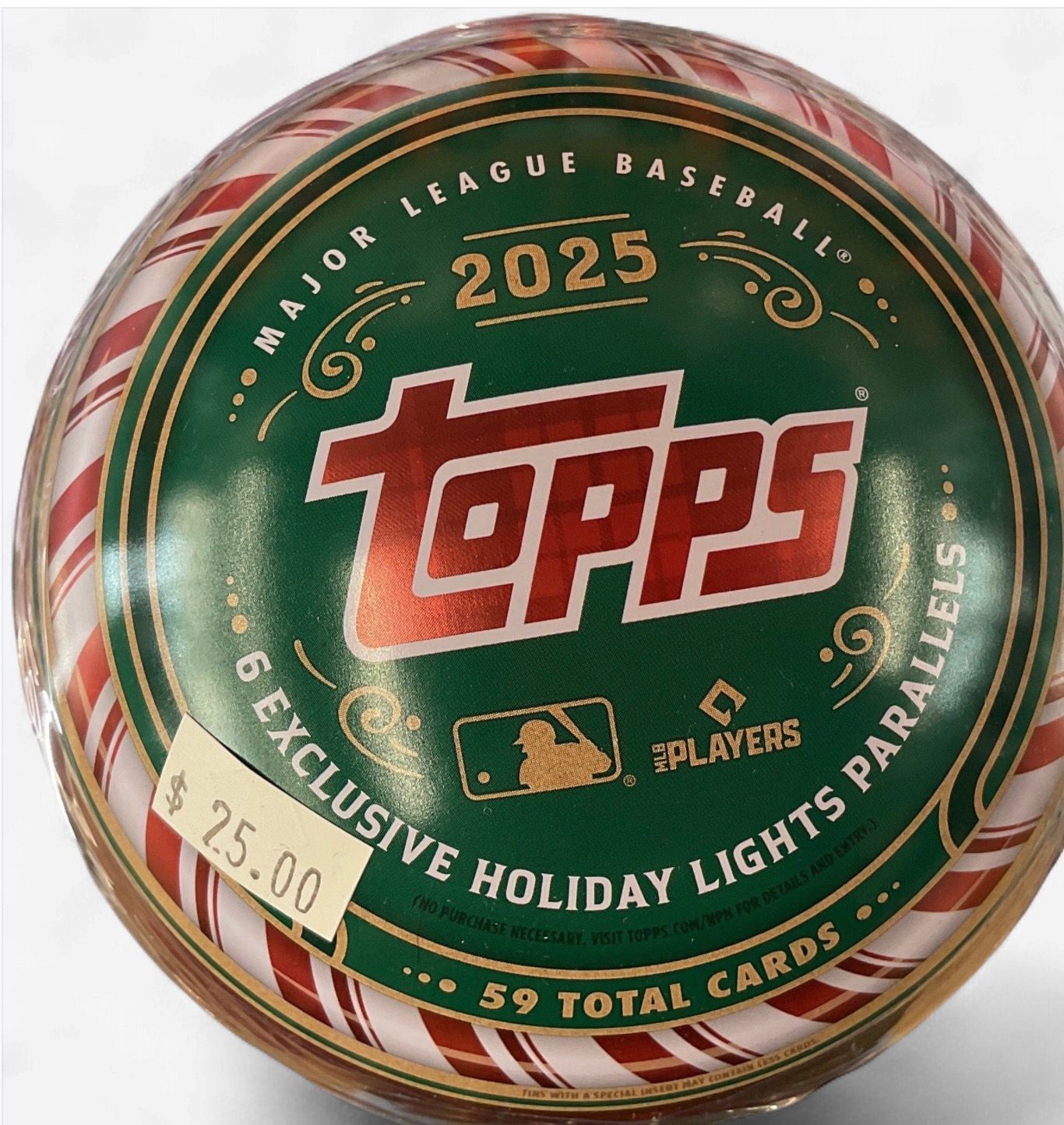 2025 Topps Holiday Tins