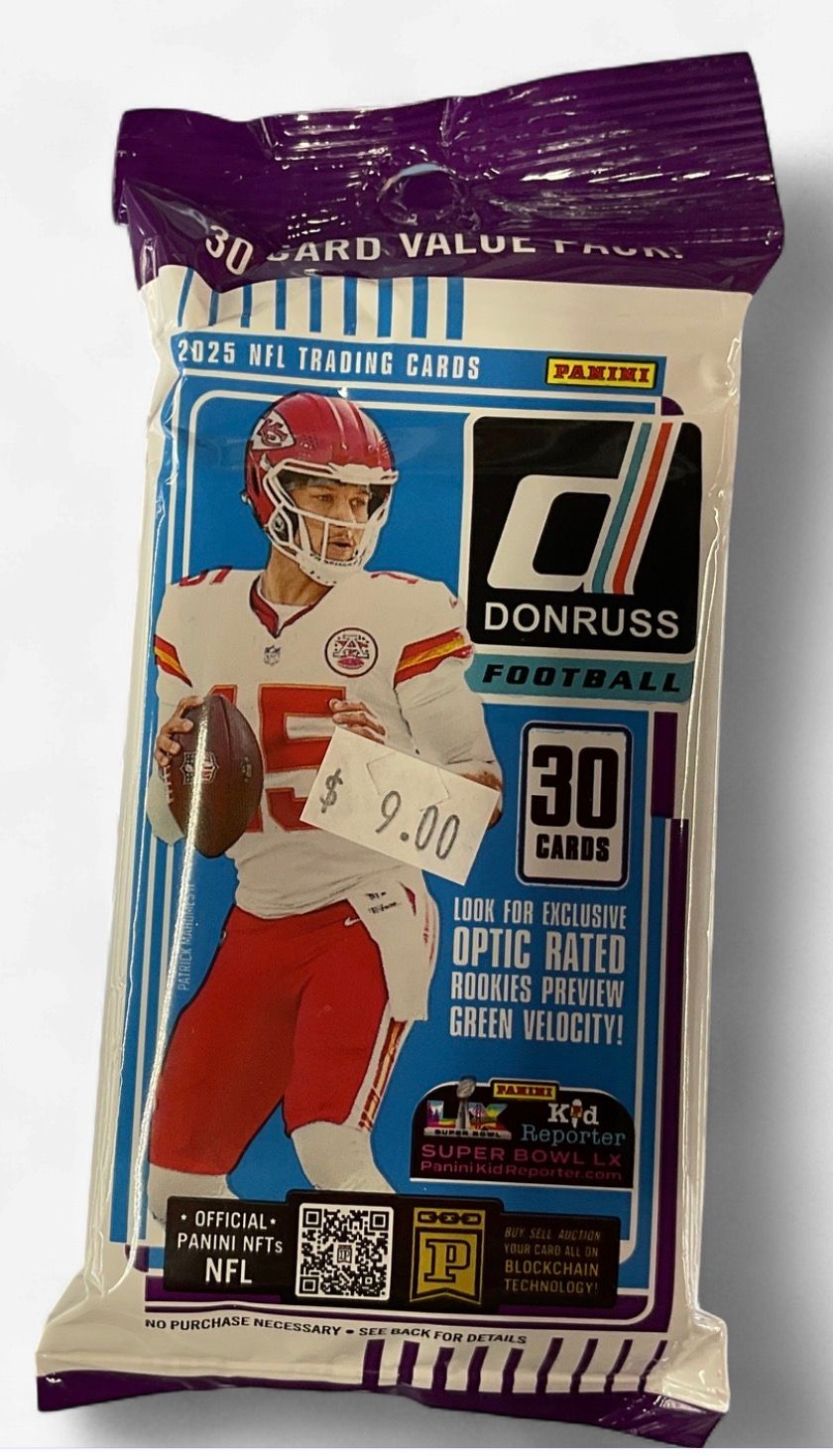 2025 Panini Donruss Retail hobby Box