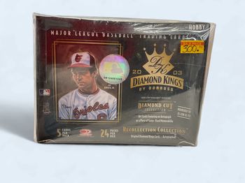 2003 Donruss Diamond Kings Sealed Hobby Box