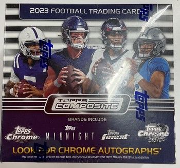 2023 Topps Composite Football - Factory Sealed - Mega Box