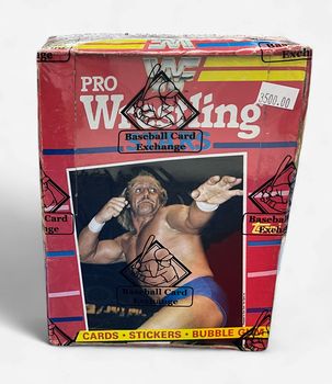 WWF Pro Wrestling Stars Wax Packs Sealed
