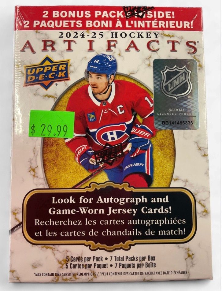24/25 Upper Deck Artifacts Hockey Blaster