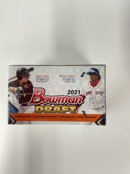 2021 Bowman Draft Baseball Asia Edition Hobby Box