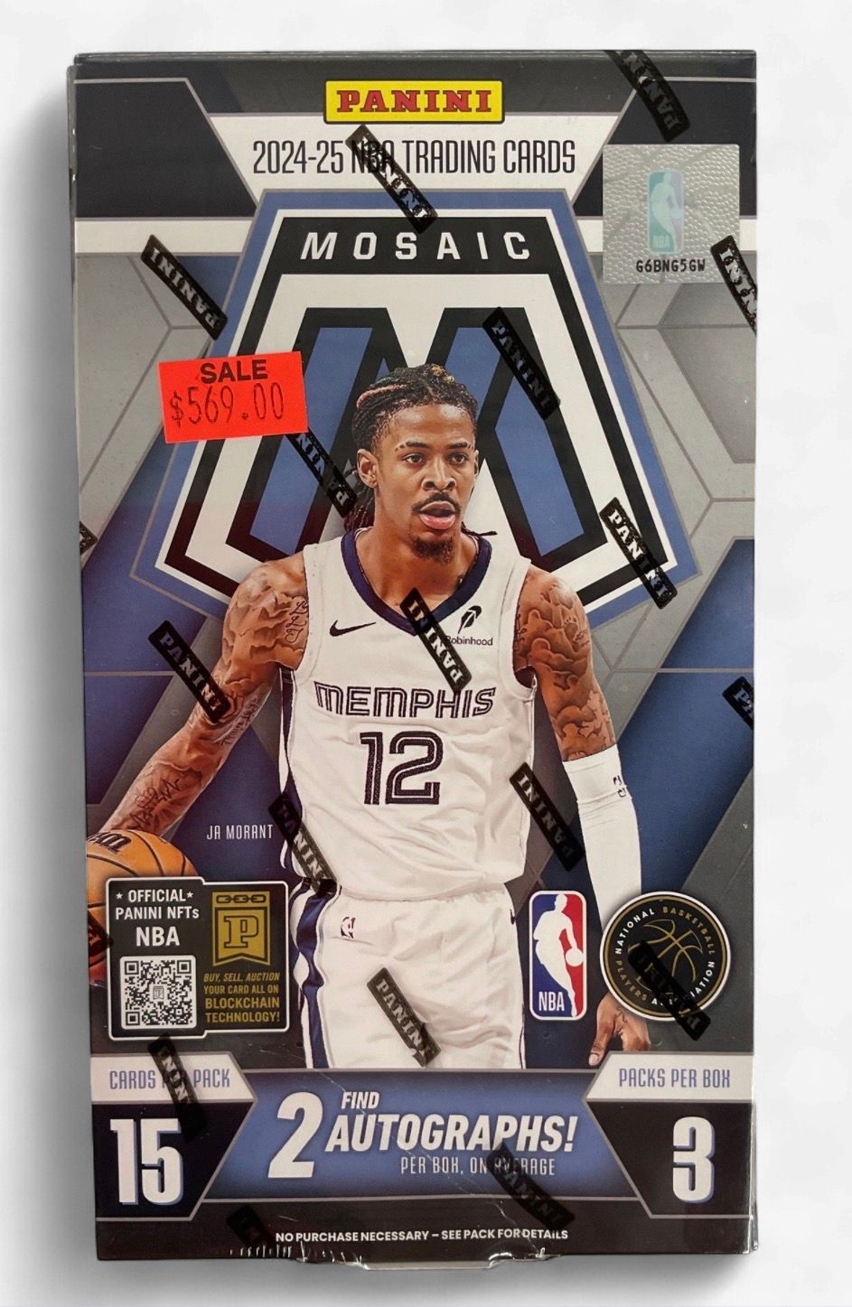 2024-25 Panini Mosaic Basketball Hobby Box 2024-25 Panini Mosaic Basketball Hobby Box