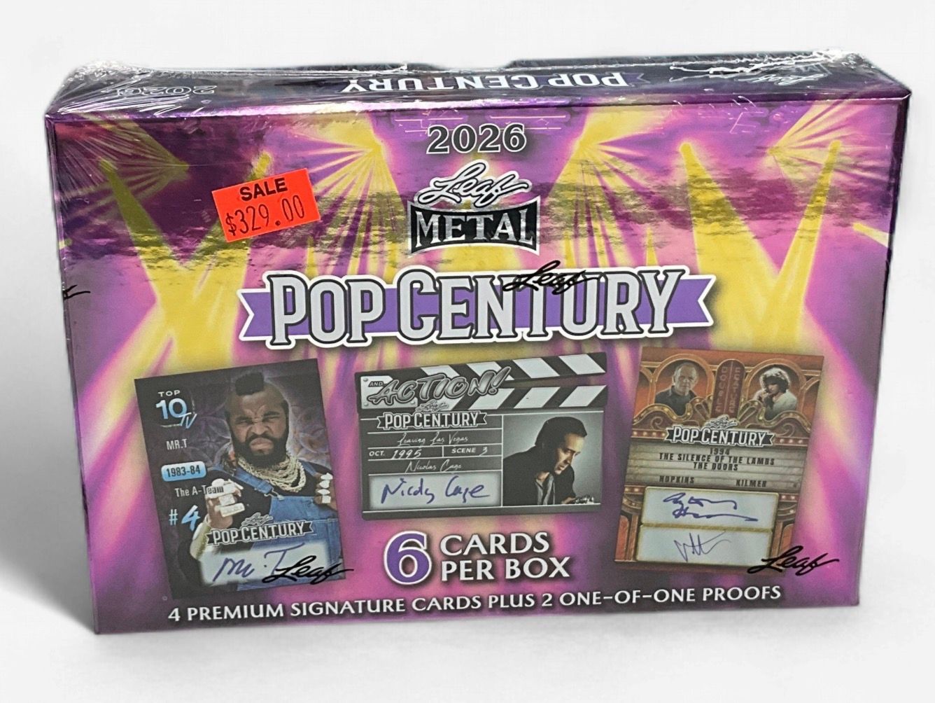 2026 Leaf Metal Pop Century Hobby Box